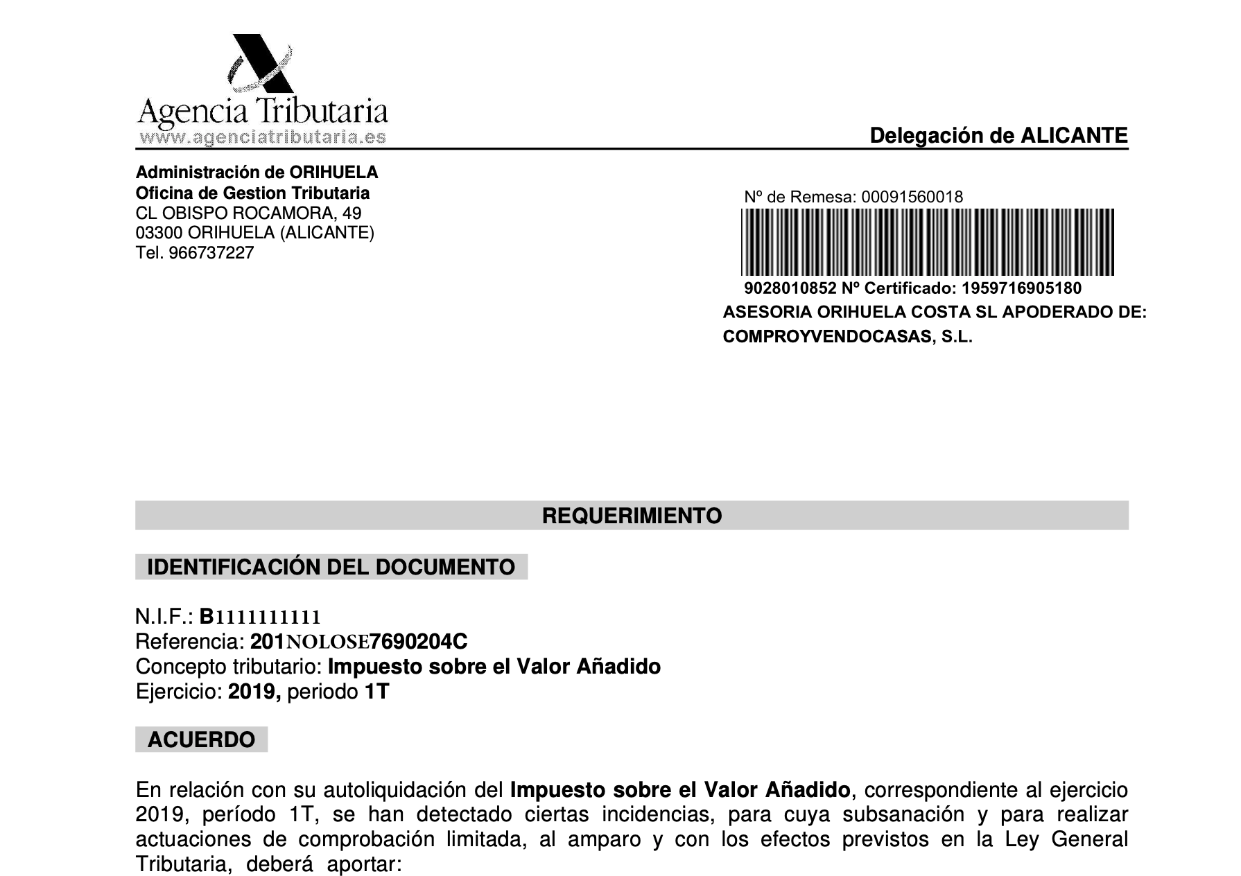 inspección hacienda autónomos