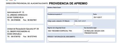 notificaciones de la Seguridad Social