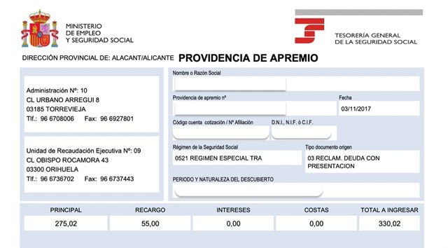 notificaciones de la Seguridad Social