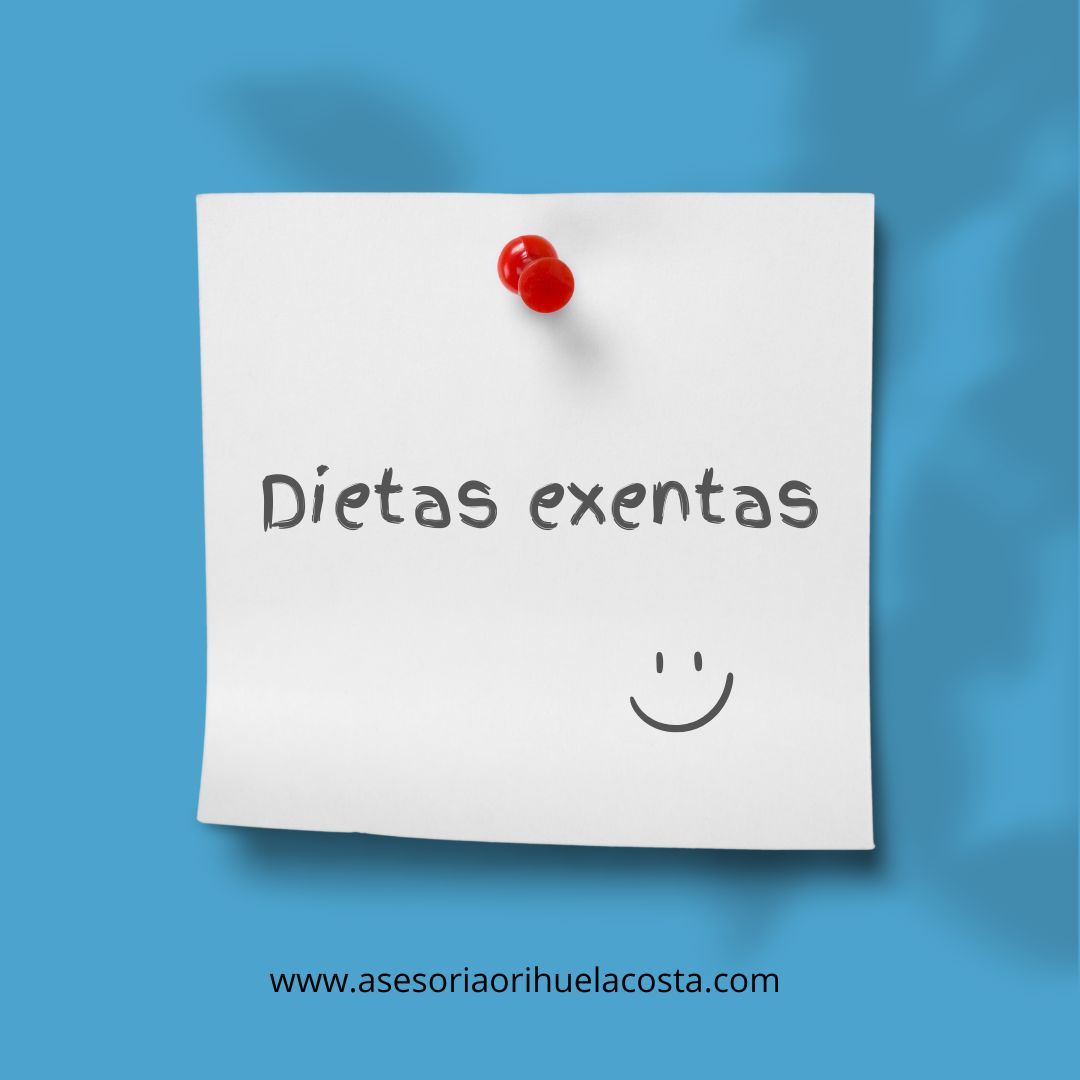 dietas exentas