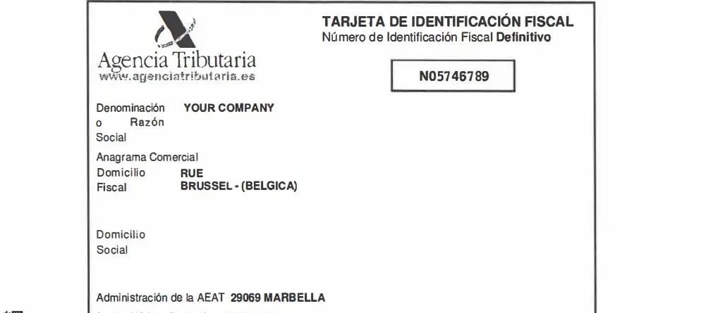 que es el nif para extranjeros