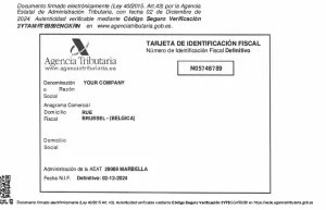 que es el nif para extranjeros